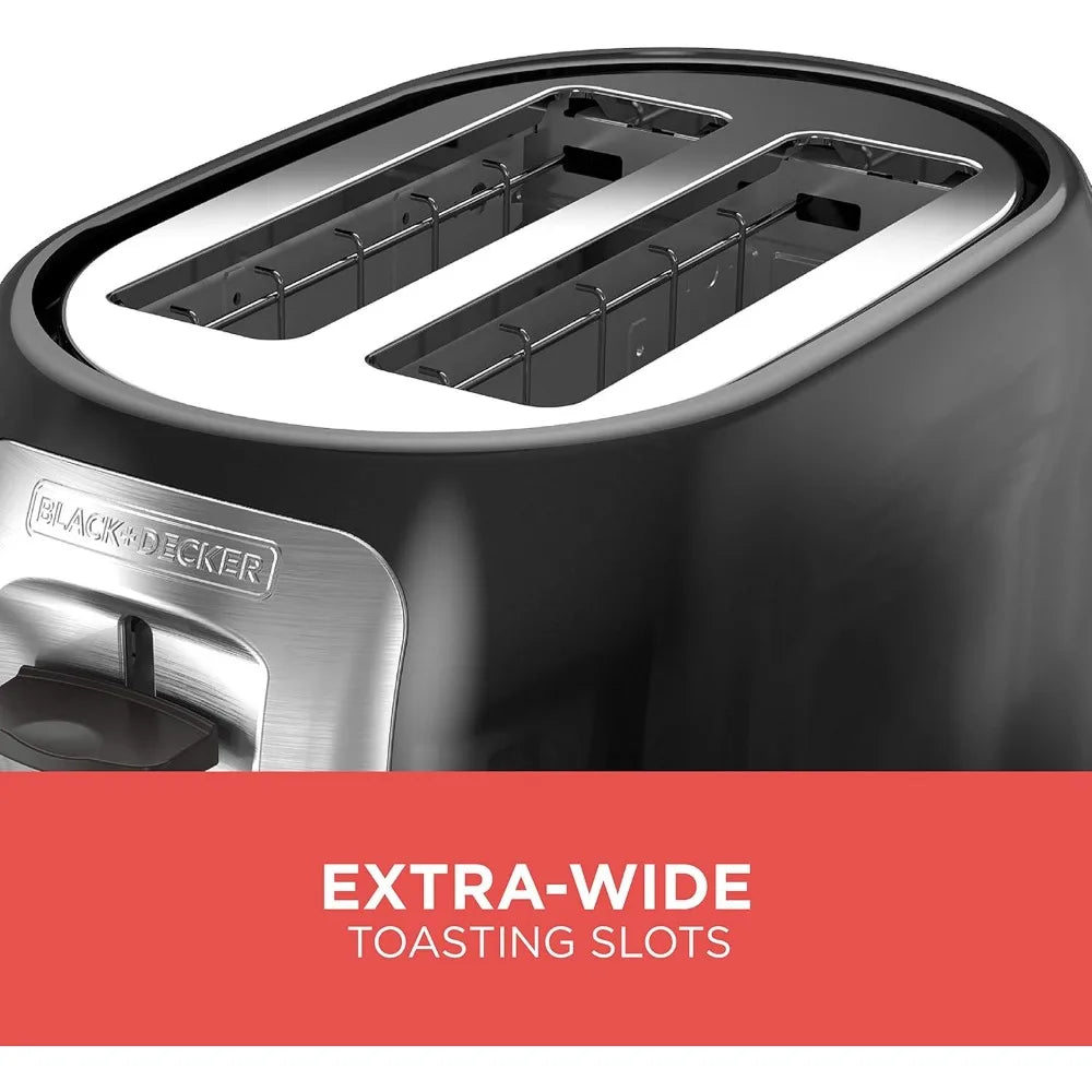 2 Slice Toaster With Extra Wide Slots 7 Shade Settings