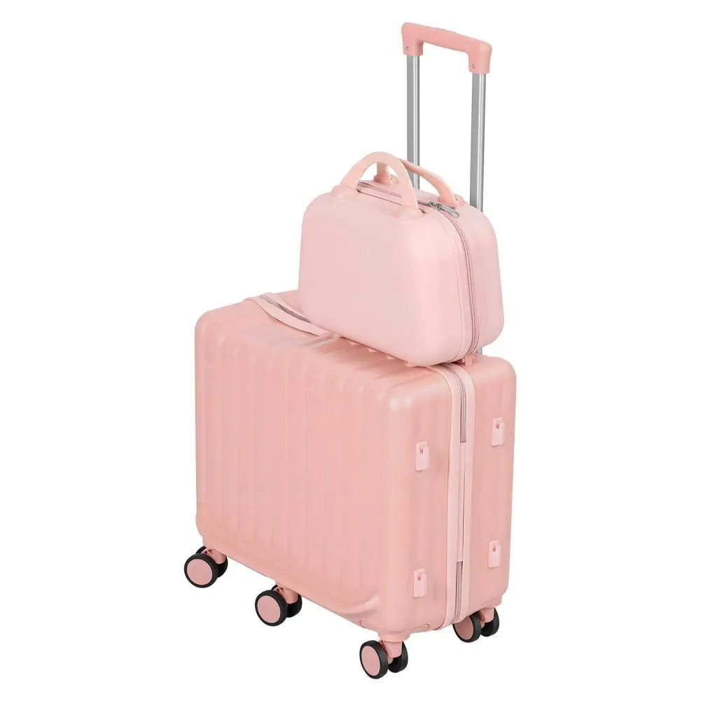 Kids Foldable Pedal Ride On Hardshell Spinner Luggage Scooter For Travel