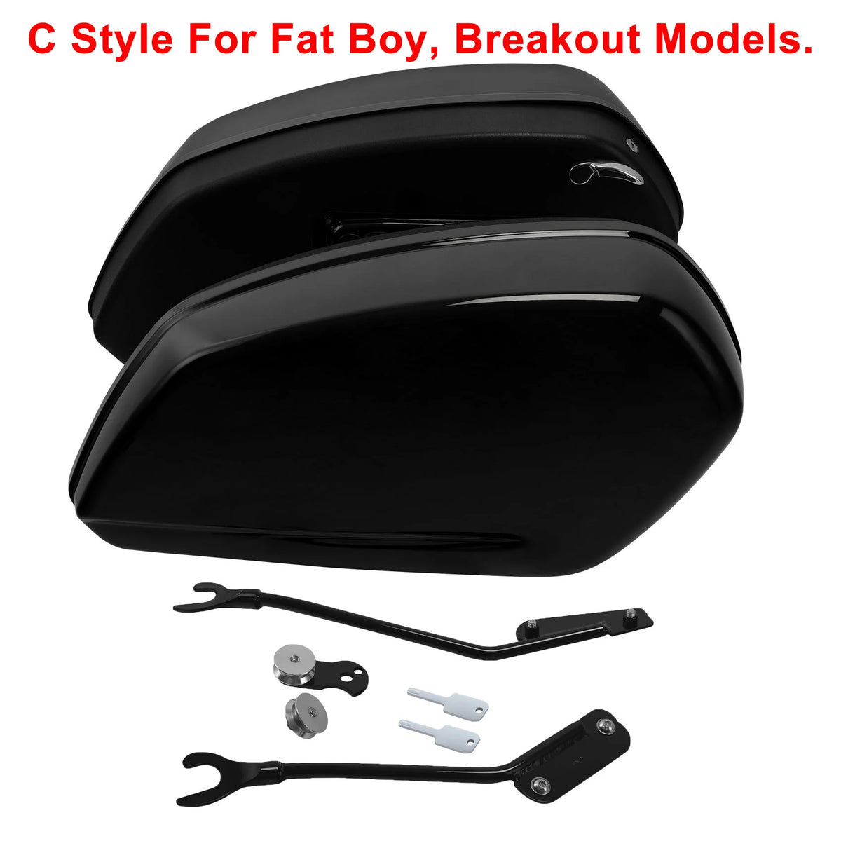 TCMT Saddlebag Side Bag For Harley Softail Low Rider Models