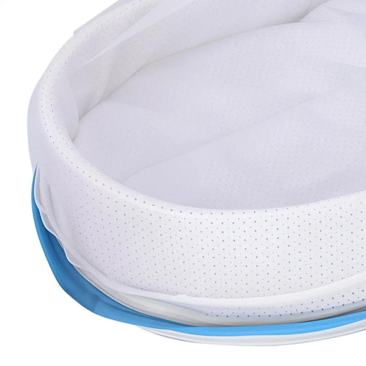 Portable Kids Travel Bed Lightweight Crib With Fly Net Camping