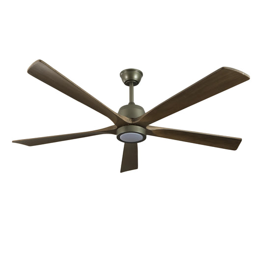 Longree Modern Wood Ceiling Fan With Light And Remote