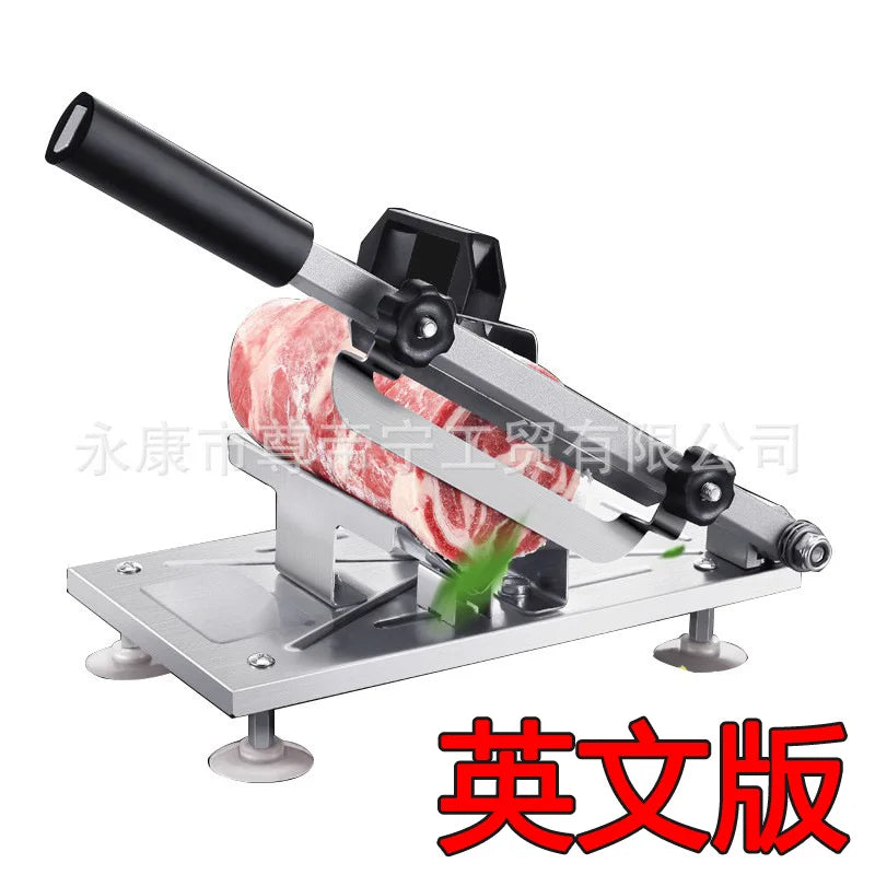 Alloet Beef Mutton Rolls Cutter Meat Slicer Stainless Steel Machine