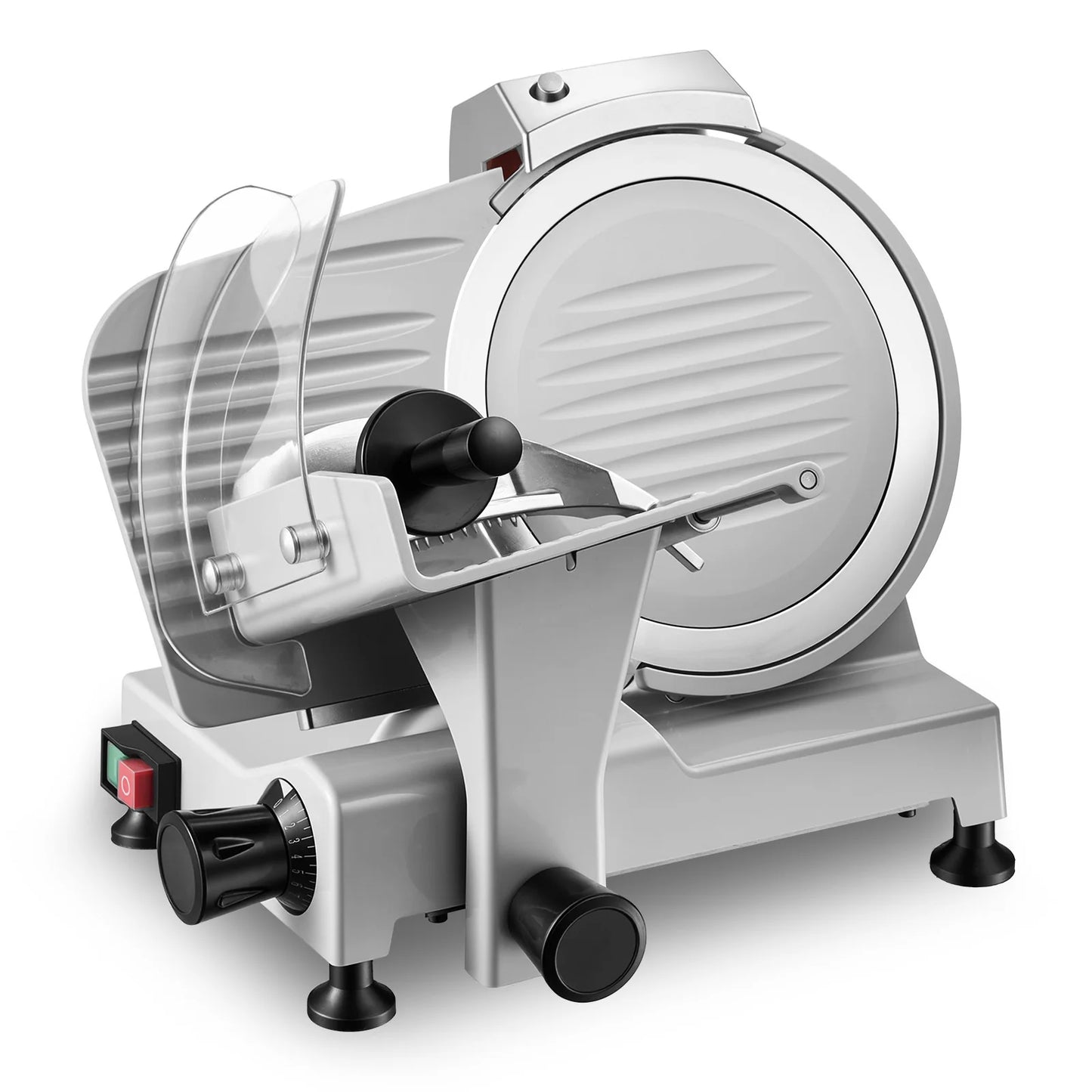 SucceBuy 300W Commercial Meat Slicer With Removable Food Tray