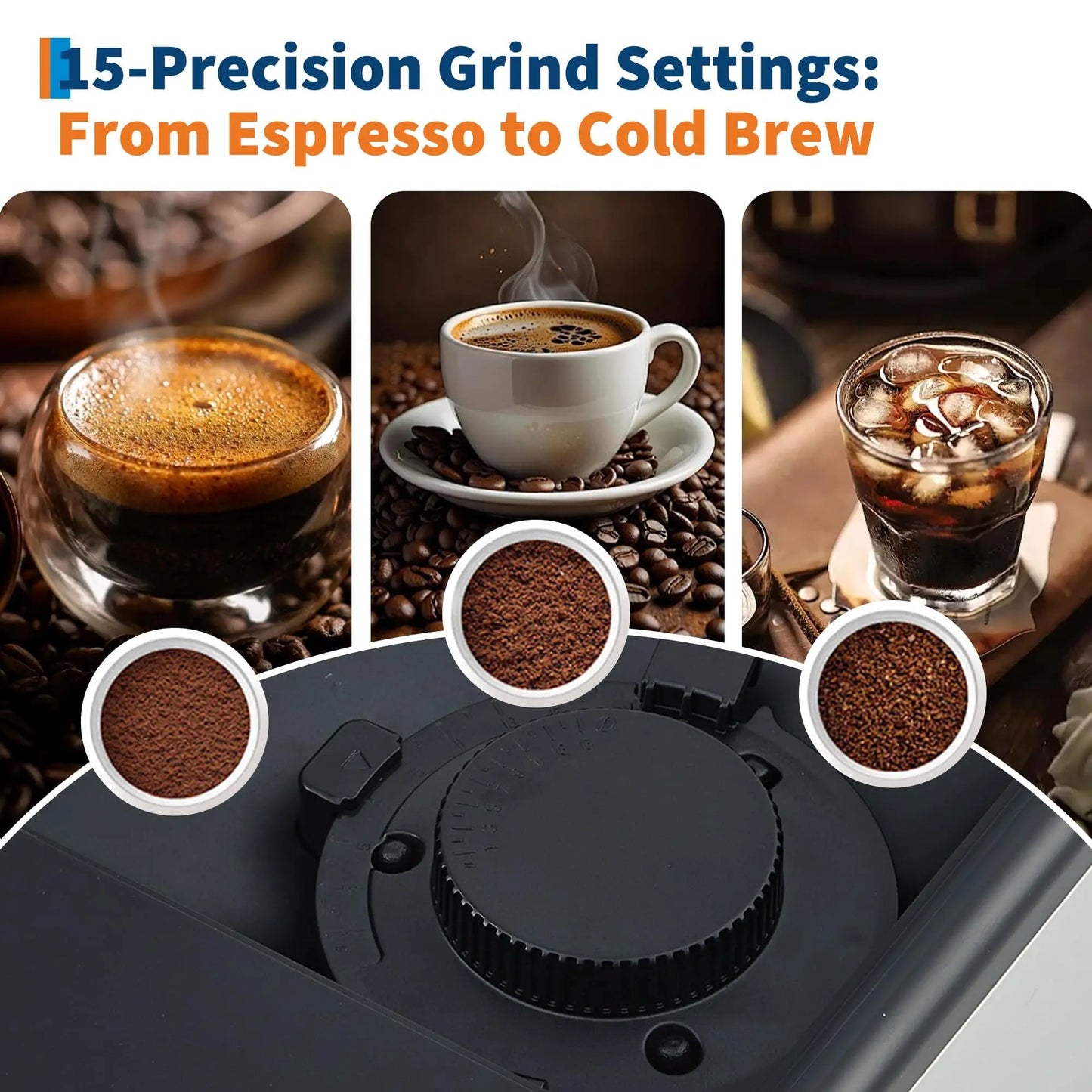 Adoolla Third Gen Espresso Machine With Milk Frother