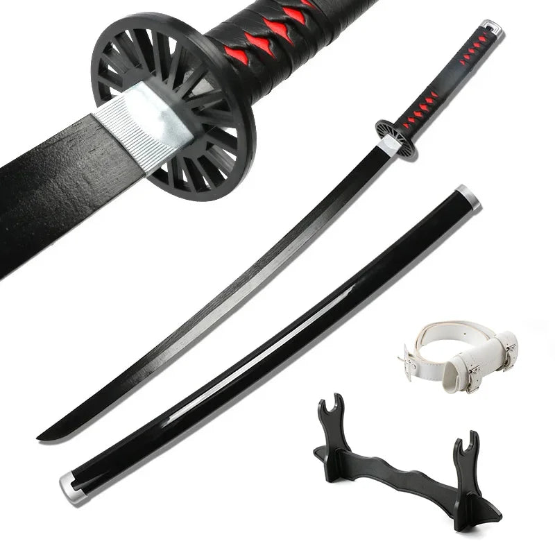 Anime Katana Cosplay Bamboo Wooden Toy Sword Tanjiro Zenitsu Kyoujurou