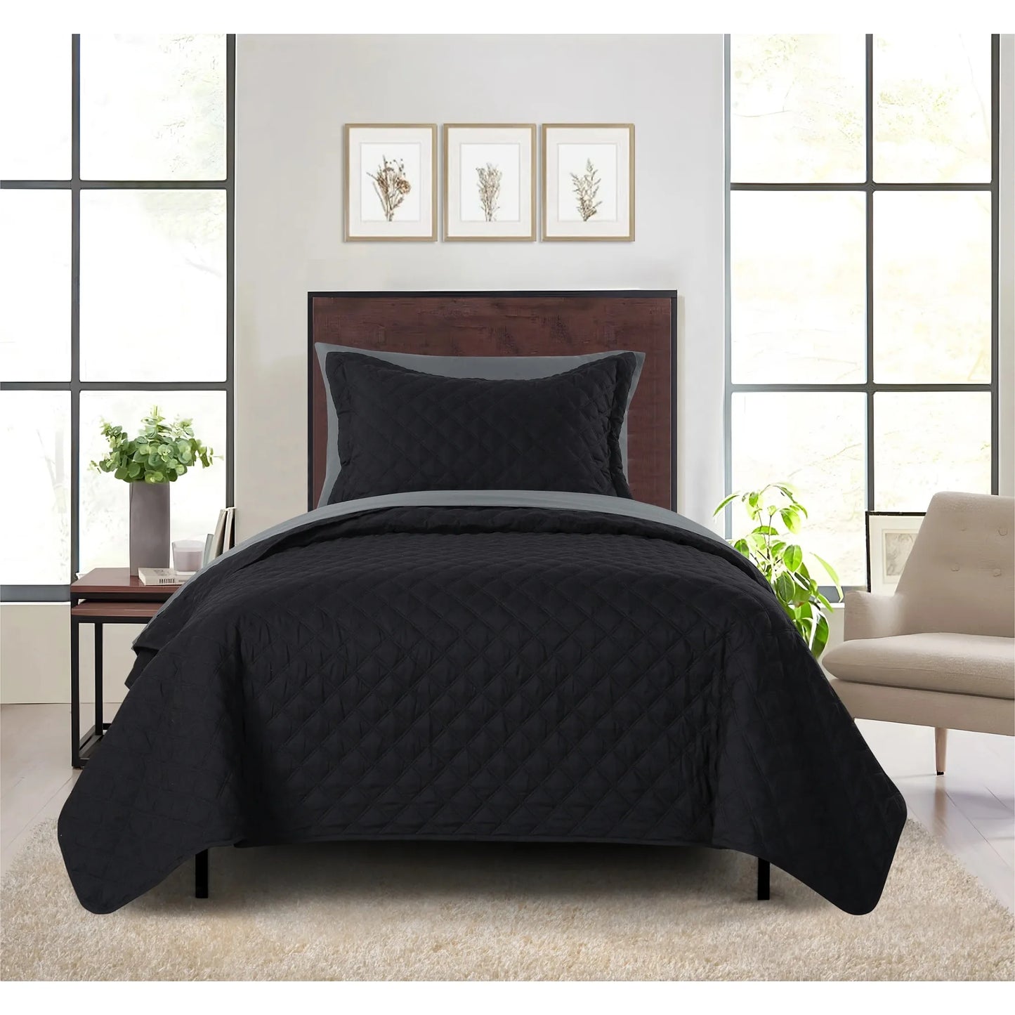 All In One Lightweight Quilt And Sheet Set 5 Piece