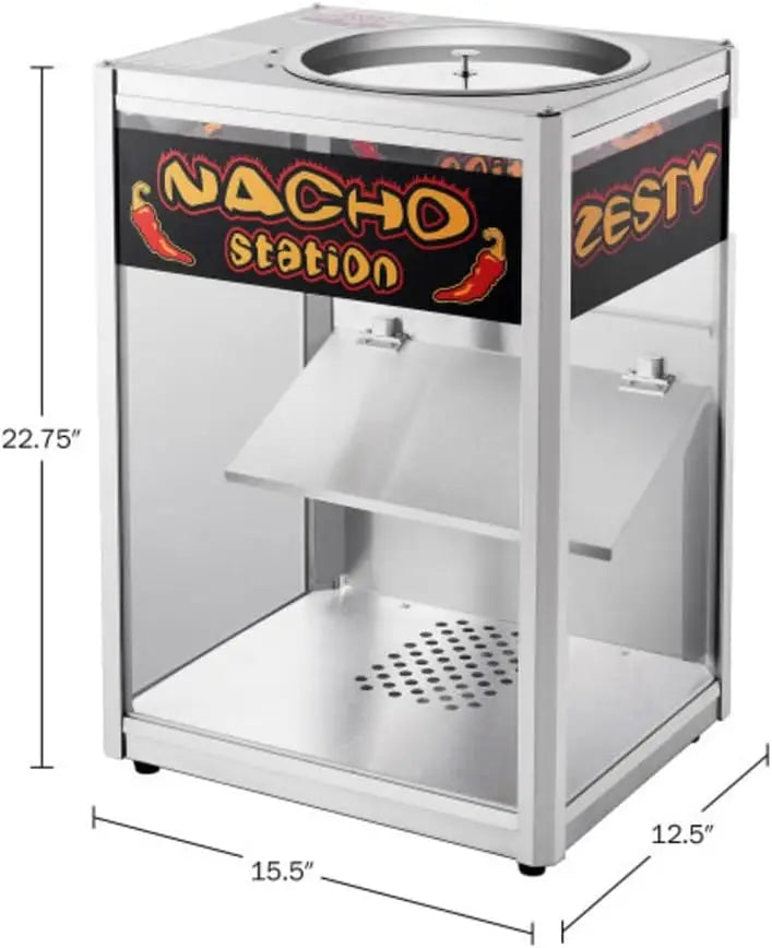 XMSJ Nacho Machine Food Warmer Tortilla Chips Display
