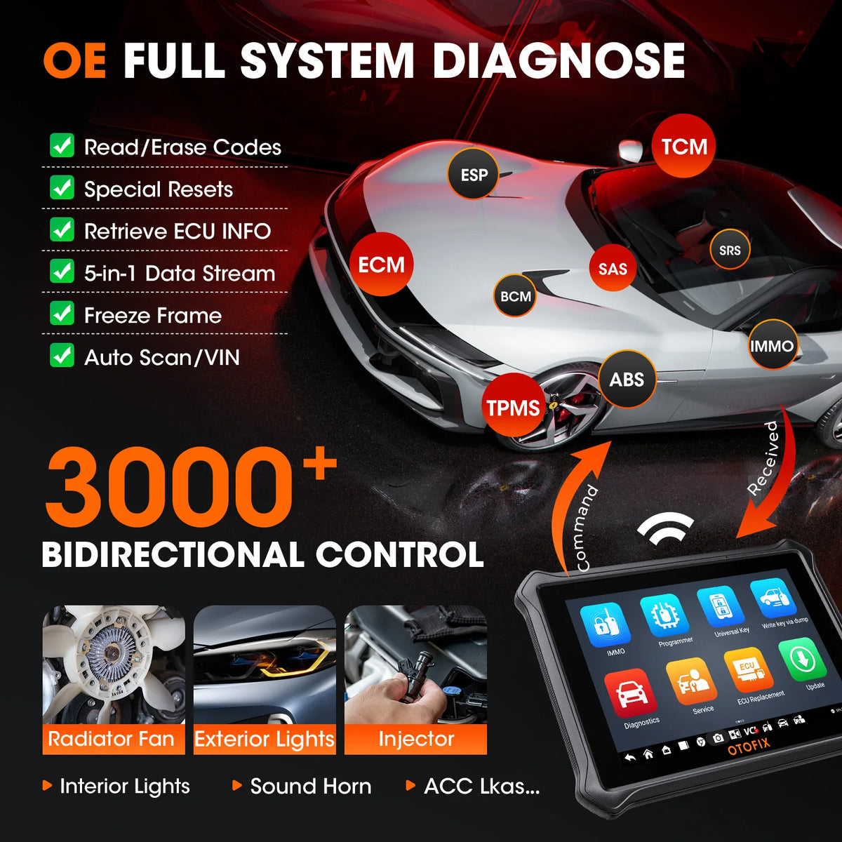 OTOFIX IM1 Key Programmer And Full System Diagnostic Tool