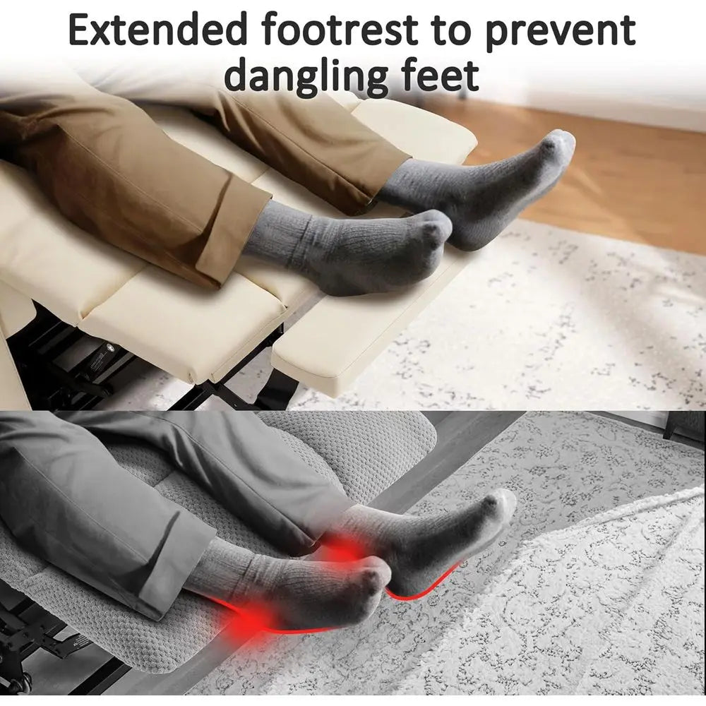 Power Lift Recliner For Elderly With USB Charging Ports