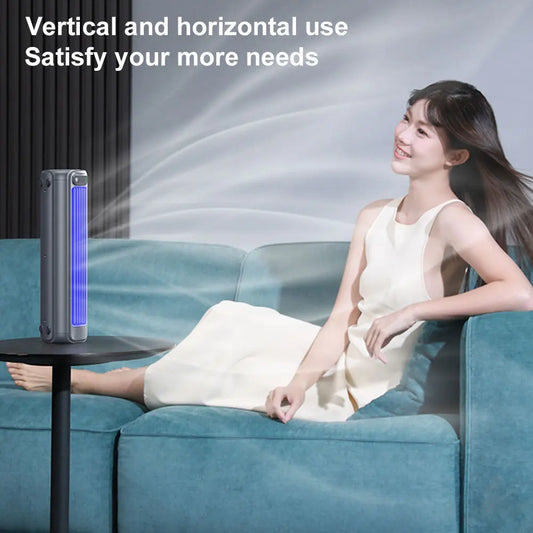 Shunmaii Quiet 3 Speed Standing Fan for Bedroom Living Room