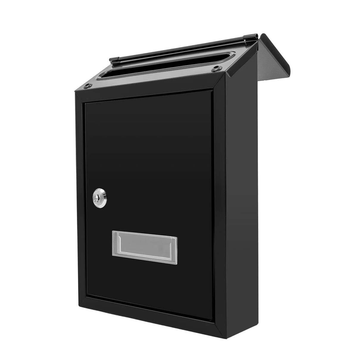 Wall Mounted Locking Mailbox With Key Lock For Mail Delivery