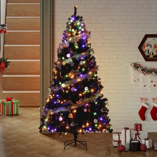 Uforic Pre Lit Artificial Pine Christmas Tree with Remote Control
