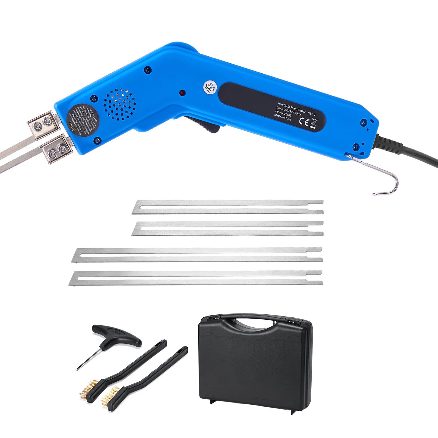 SucceBuy 200W Knife Foam Cutter With 6 and 8 Blades