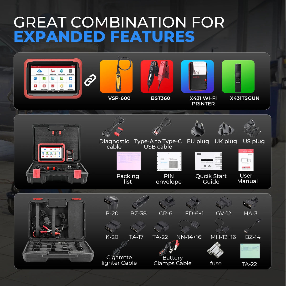 LAUNCH X431 PROS V5 Automotive Diagnostic Scanner With ECU Coding
