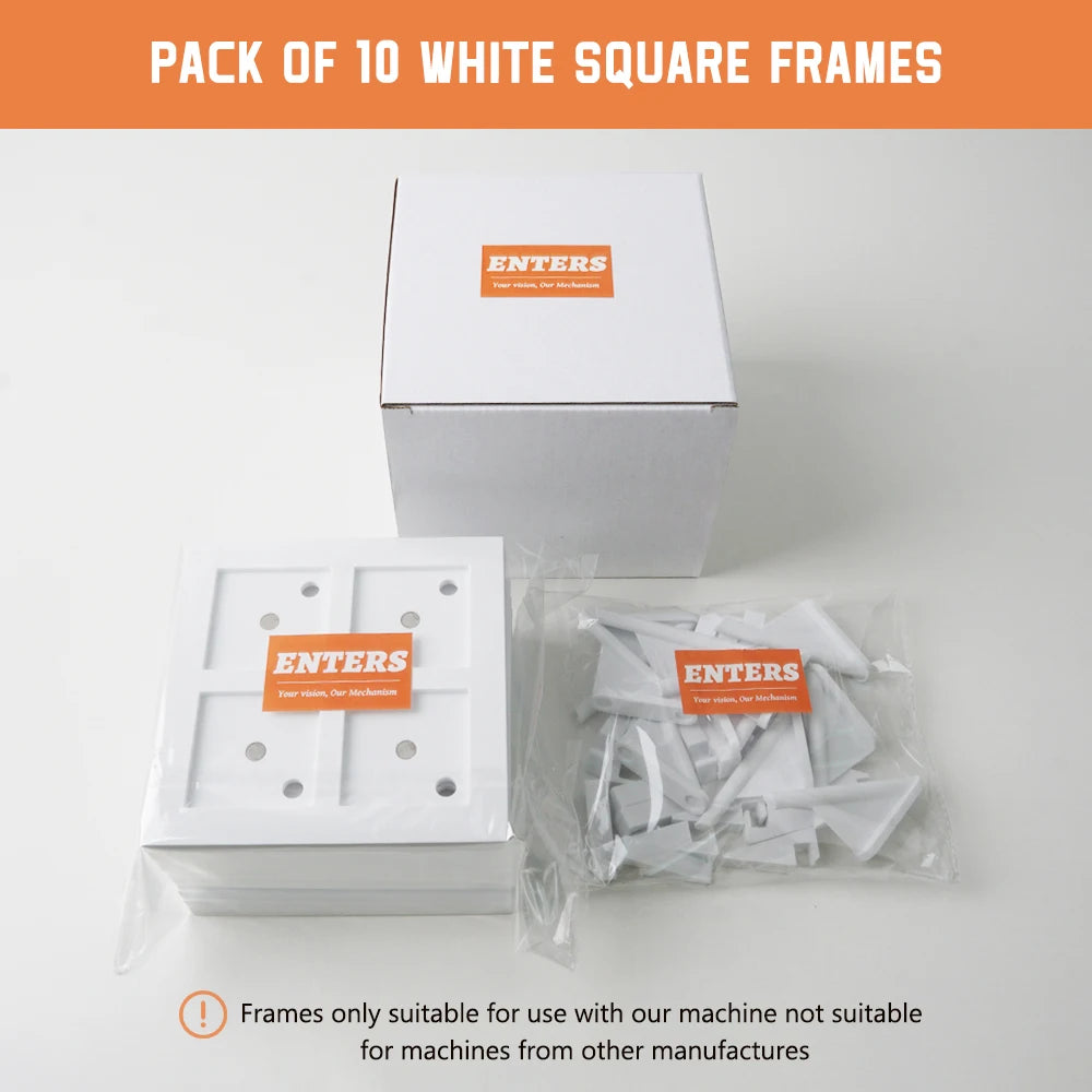 Blank Magnetic Photo Frames For Refrigerator Picture Inserts