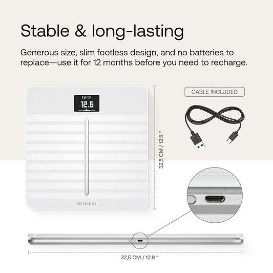 Withings Body Cardio Smart Scale Premium WiFi Heart Rate Tracker
