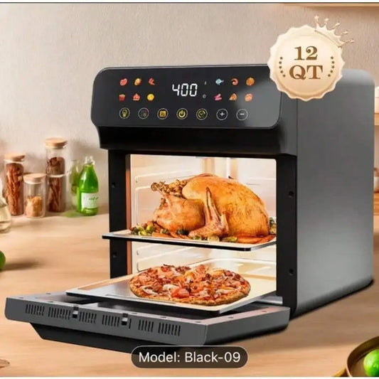 XMSJ Visual Intelligent Fully Automatic Air Fryer Anti Scald Handle