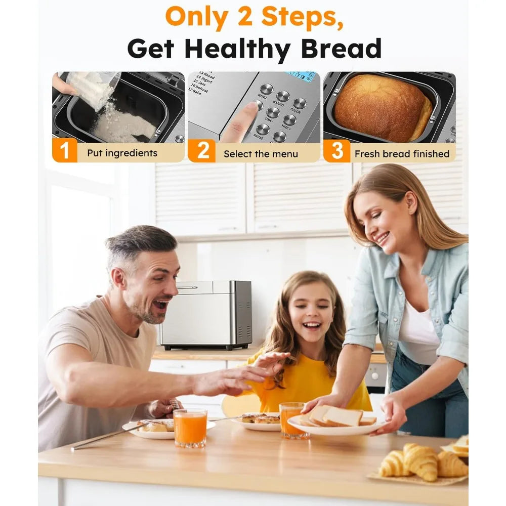 XMSJ 17 In 1 Bread Maker