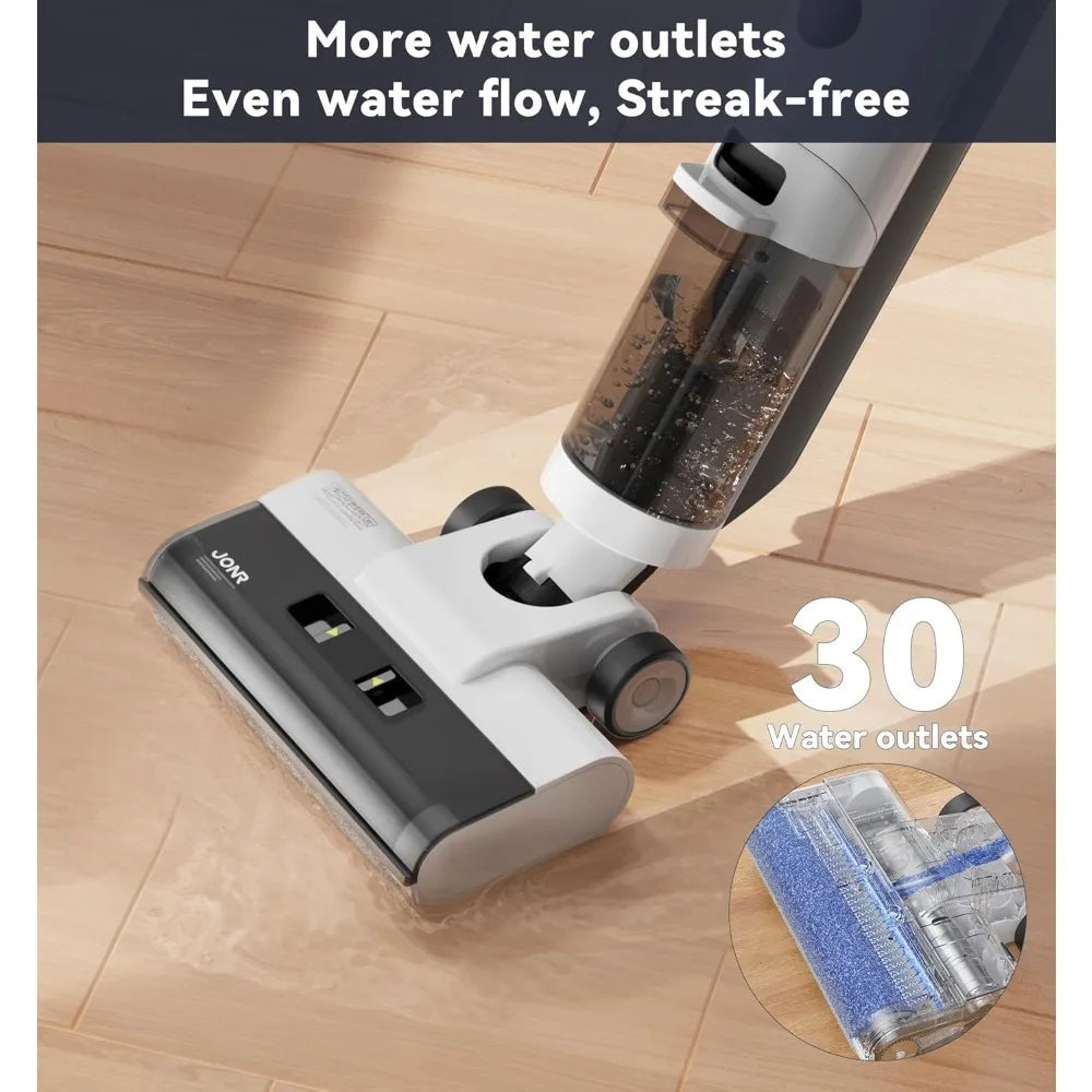 XMSJ Cordless Wet Dry Vacuum ED12 For Hard Floor Cleaning