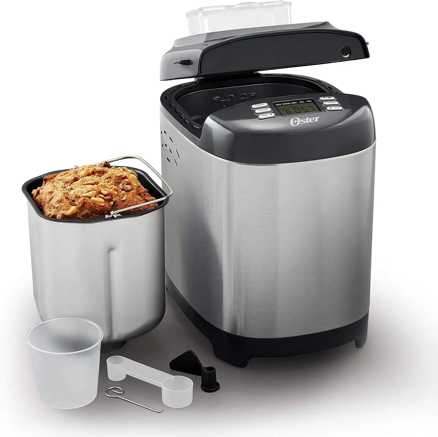 XMSJ Bread Maker With Express Bake High Power Stainless Steel