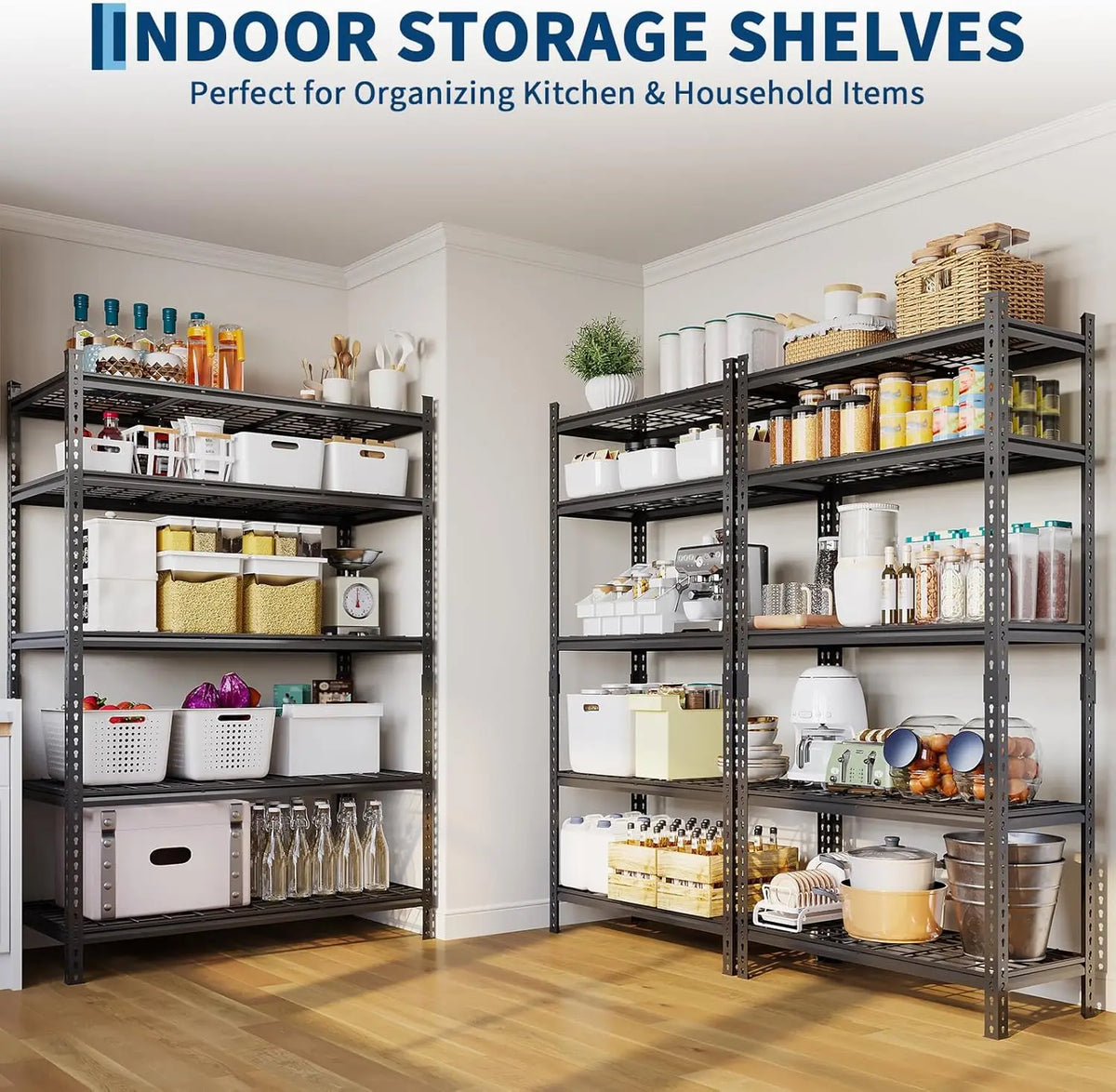 Twister Ck Heavy Duty Metal Storage Shelving For Garage