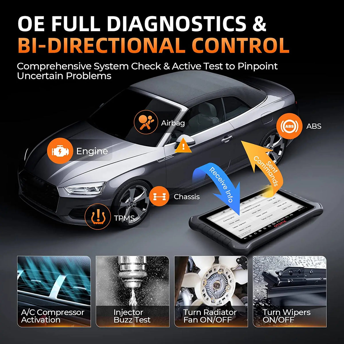 OTOFIX D1 ProS2 Automotive Diagnostic Scanner With ECU Coding