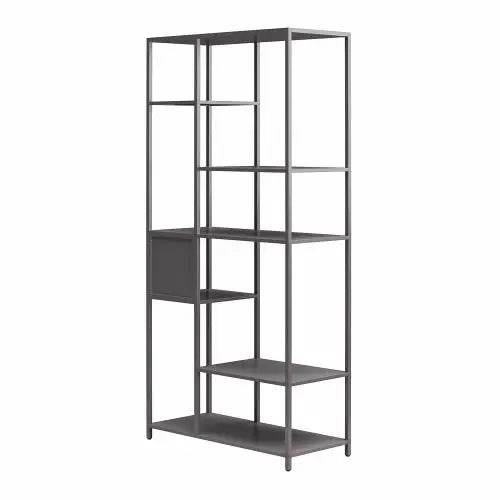 Metal Bookcase Room Divider For Living Room Modern Office Storage