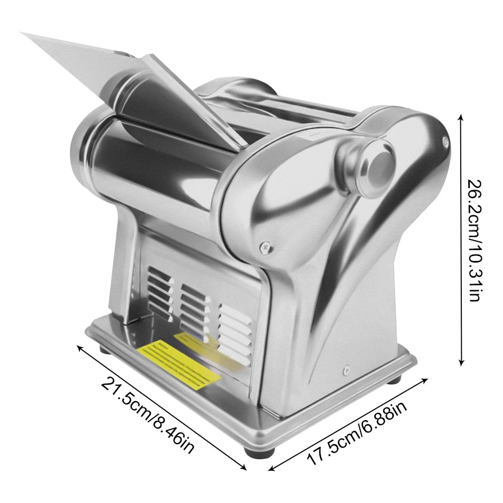 135W Automatic Noodle Machine Stainless Steel Pasta Maker for Home