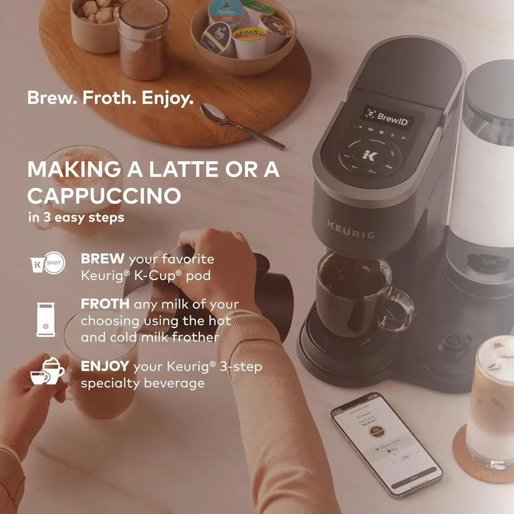 Keurig K-Cafe Essentials Single Serve K-Cup Pod Coffee Maker