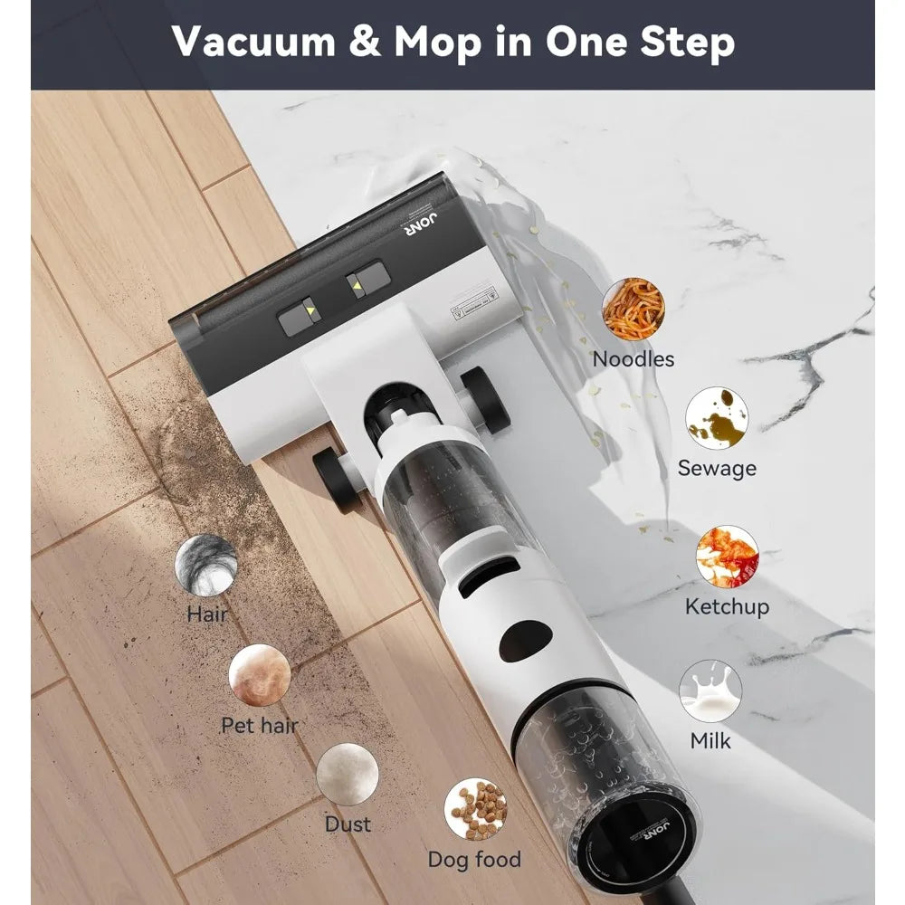 XMSJ Cordless Wet Dry Vacuum ED12 For Hard Floor Cleaning