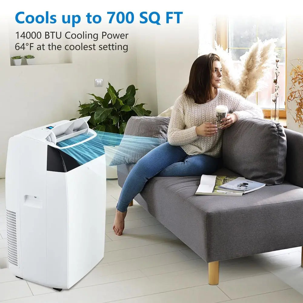 YTYIN 14000 BTU Portable Air Conditioner 3in1 with Remote