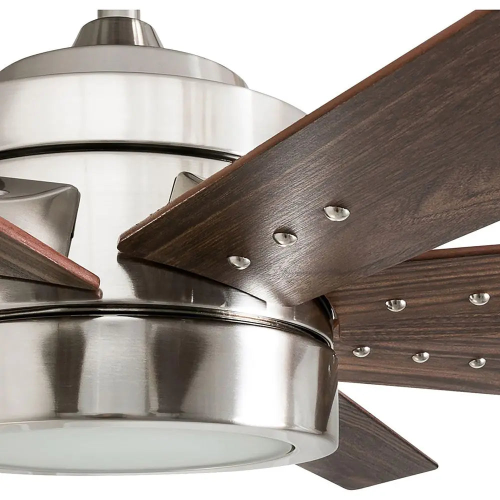 YTYIN Ceiling Fan With Light Remote Control Indoor LED 8 Blades