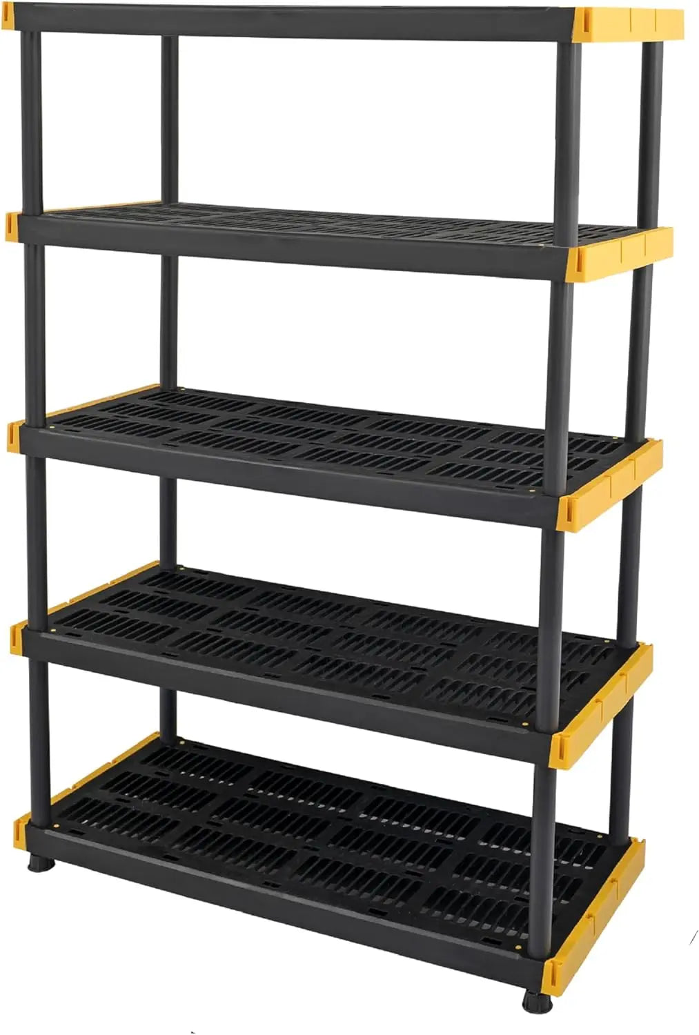 Indoor Outdoor Heavy Duty Plastic Storage Shelving Rack