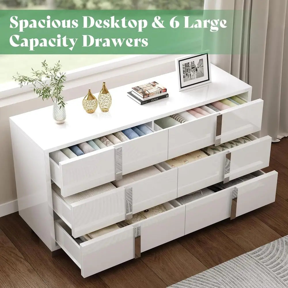 White 3 Piece Bedroom Set With Nightstands And Dresser