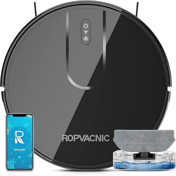 XMSJ Robot Vacuum Cleaner And Mop Combo With 5200Pa Suction