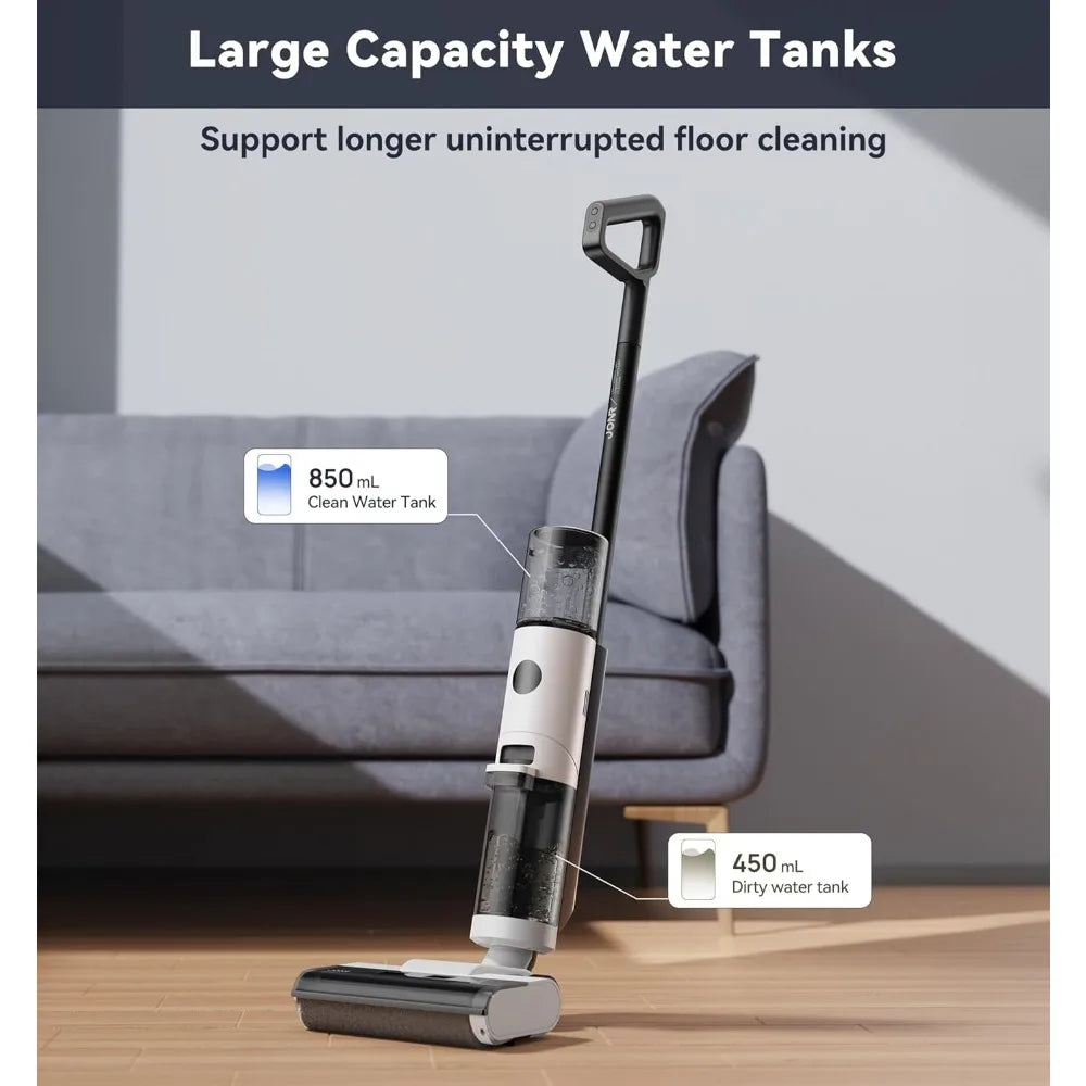 XMSJ Cordless Wet Dry Vacuum ED12 For Hard Floor Cleaning