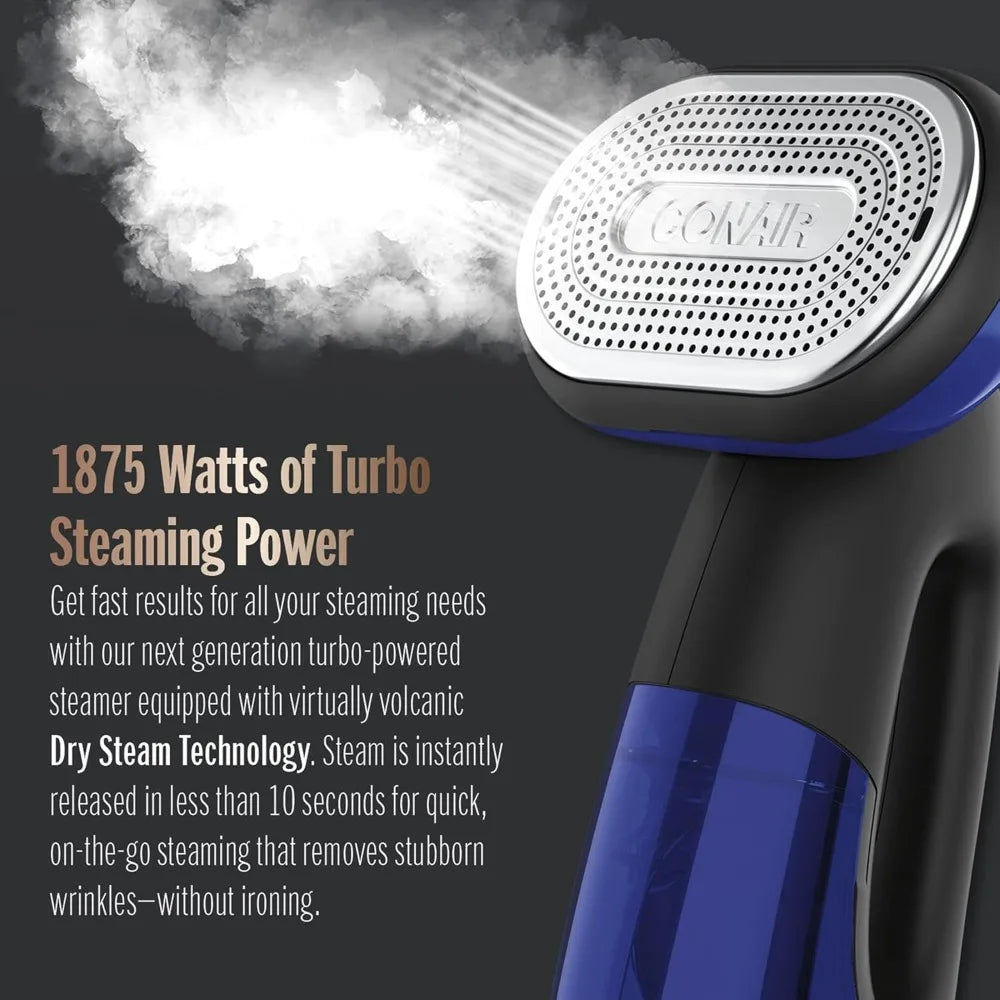 Conair 2-In-1 Handheld Steamer And Iron Turbo ExtremeSteam 1875W