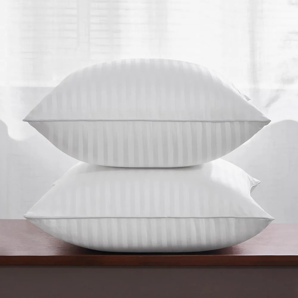 NBVCX Pack of Two Firm Fluffy Pillow Inserts For Sofa