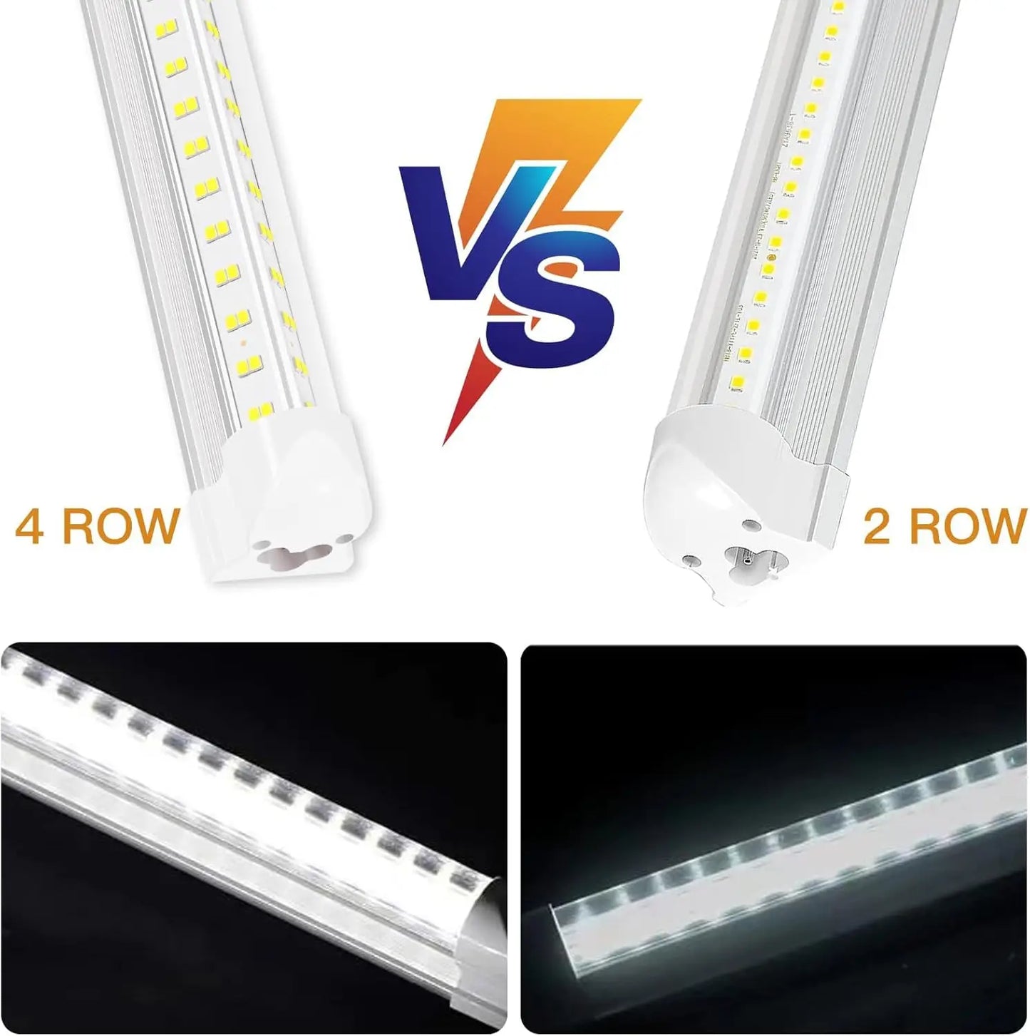 BSK BESTKA Led Shop Lights 50W 6500K 7500LM Linkable