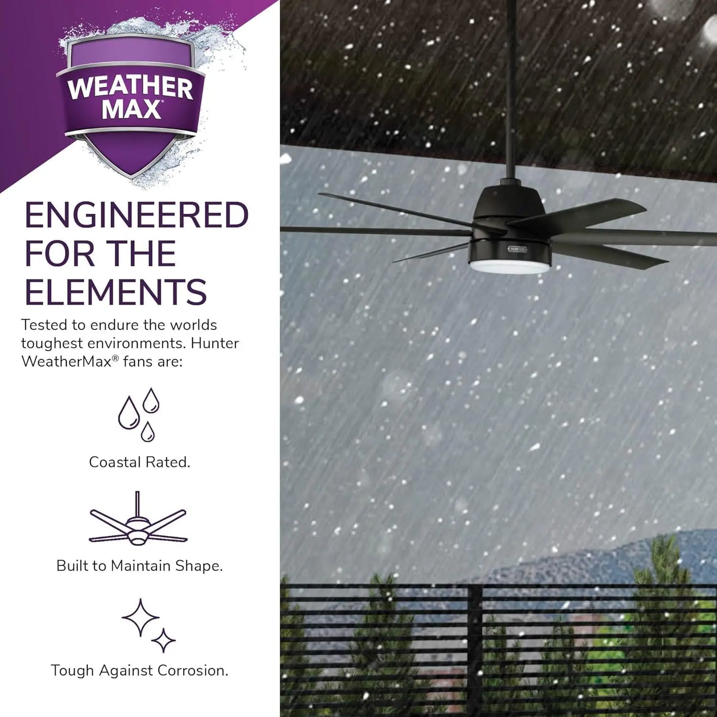 XMSJ Ceiling Fan With LED Light Wall Control Quiet Operation