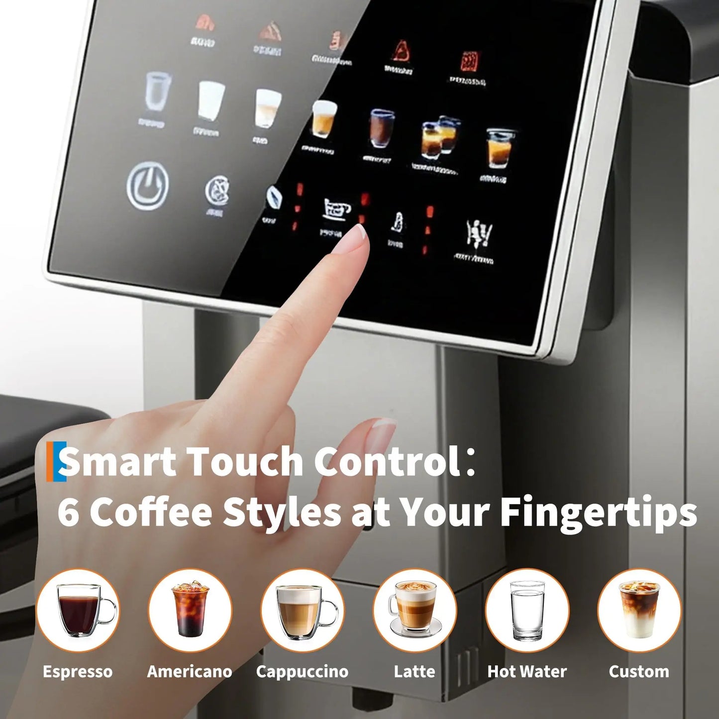 Adoolla Third Gen Espresso Machine With Milk Frother