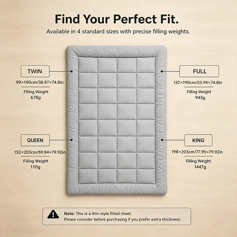 Lightweight Breathable Polyester Mattress Protector Dustproof Bedding Cover