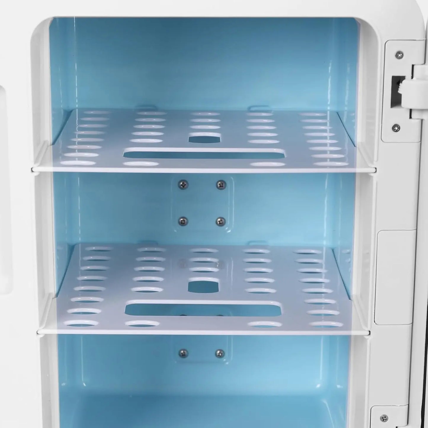 XMSJ Mini Fridge With Temperature Control Compact Refrigerator