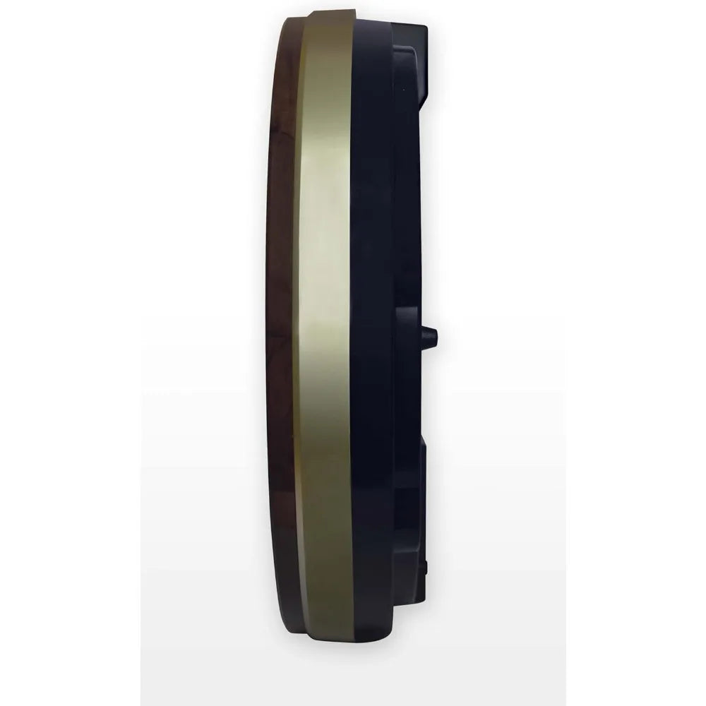45 Melody Moving Pendulum Wall Clock Analog With Adjustable Volume