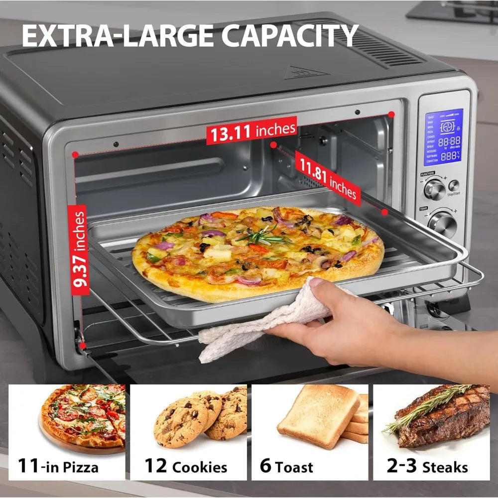Toshiba 25 Liter 10 In One Convection Toaster Oven Rotisserie