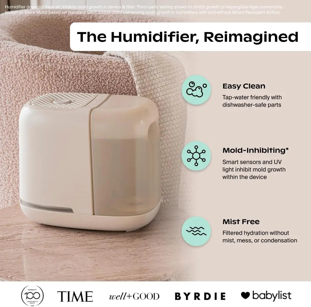 XMSJ Bedside Humidifier 2.0 With Reading Light And White Noise