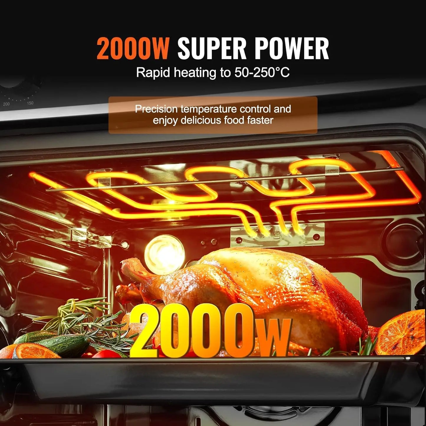 XMSJ Electric Wall Oven With Timer And Built In Convection