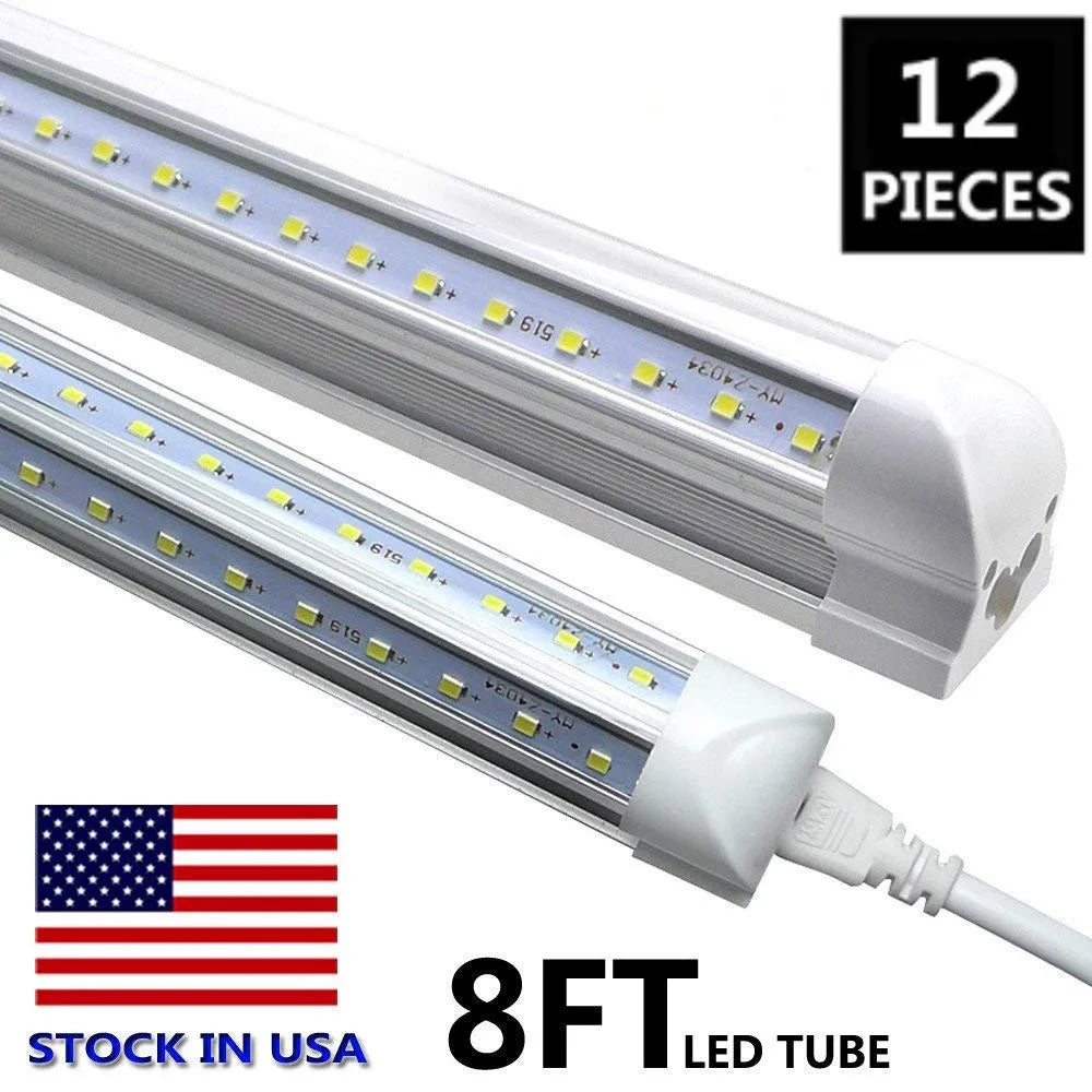 BSK.BESTKA Led Shop Light 110V Linkable 100W 6000K Brightness