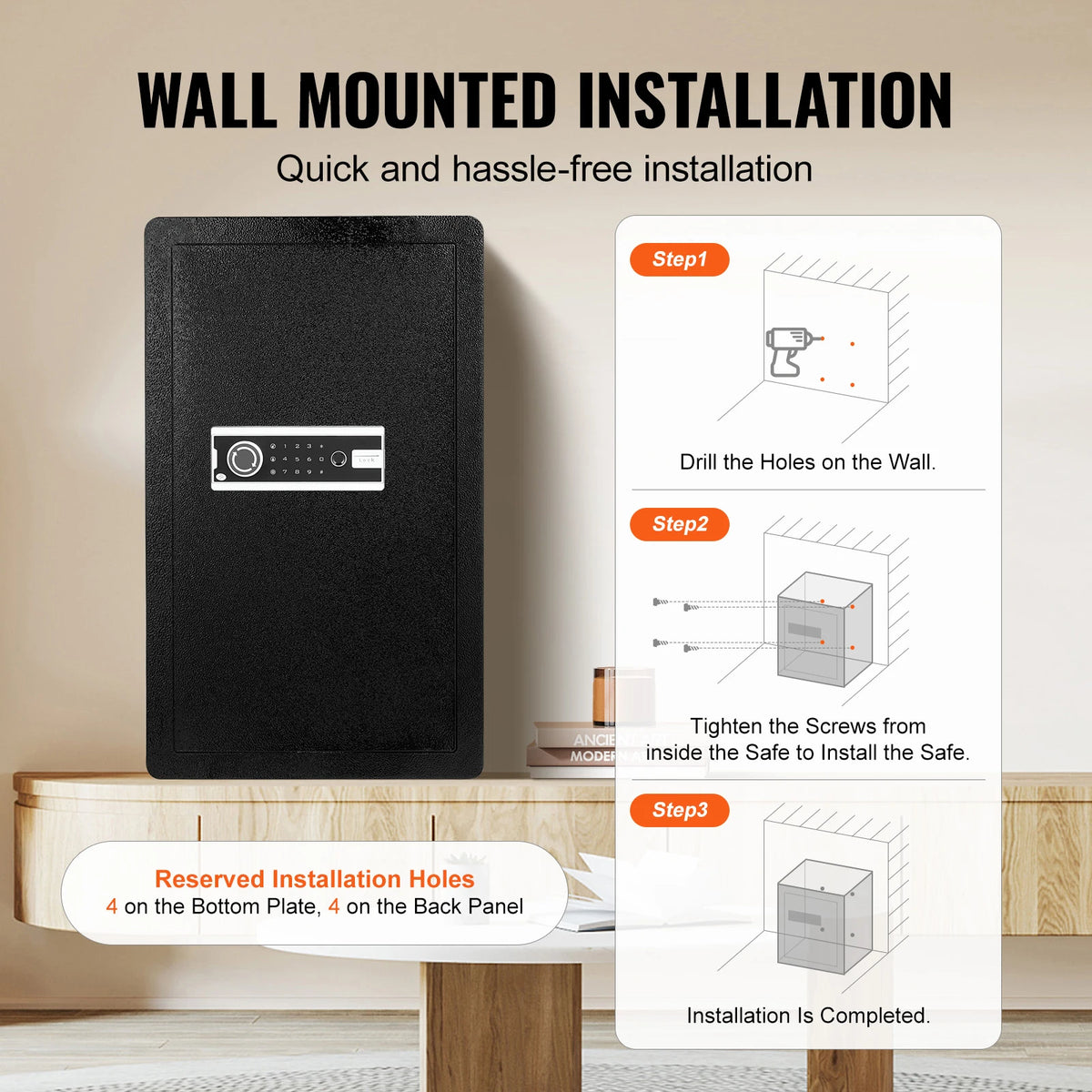 VEVOR Digital Double Door Safe With Fingerprint Lock