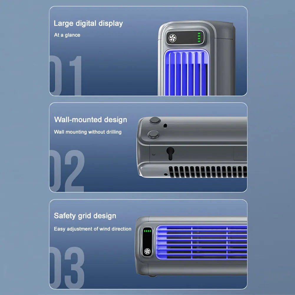 Shunmaii Quiet 3 Speed Standing Fan for Bedroom Living Room